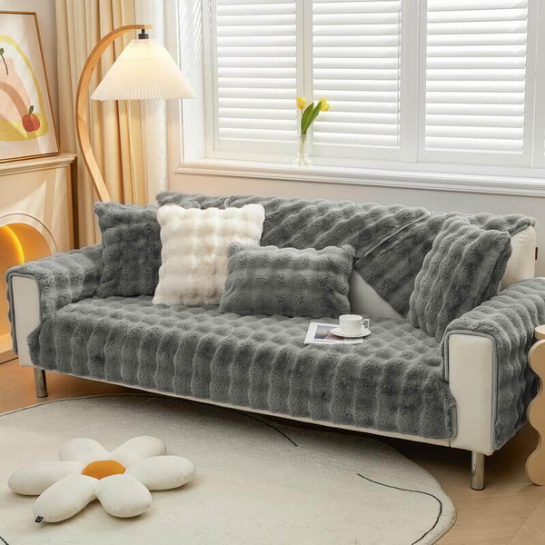 Cozy Plush Sofa Cover