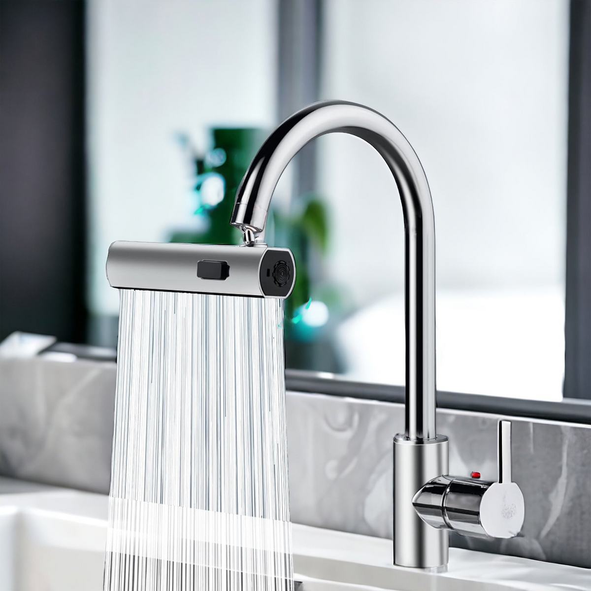 Waterfall Kitchen Faucet