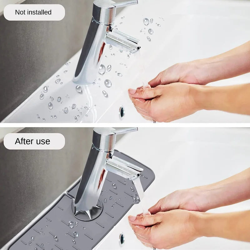 Silicone Kitchen Faucet Mat