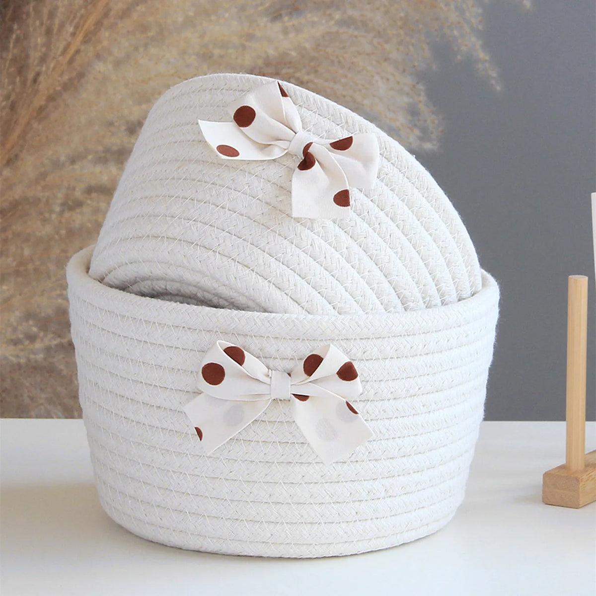 Bow Knot Storage Basket